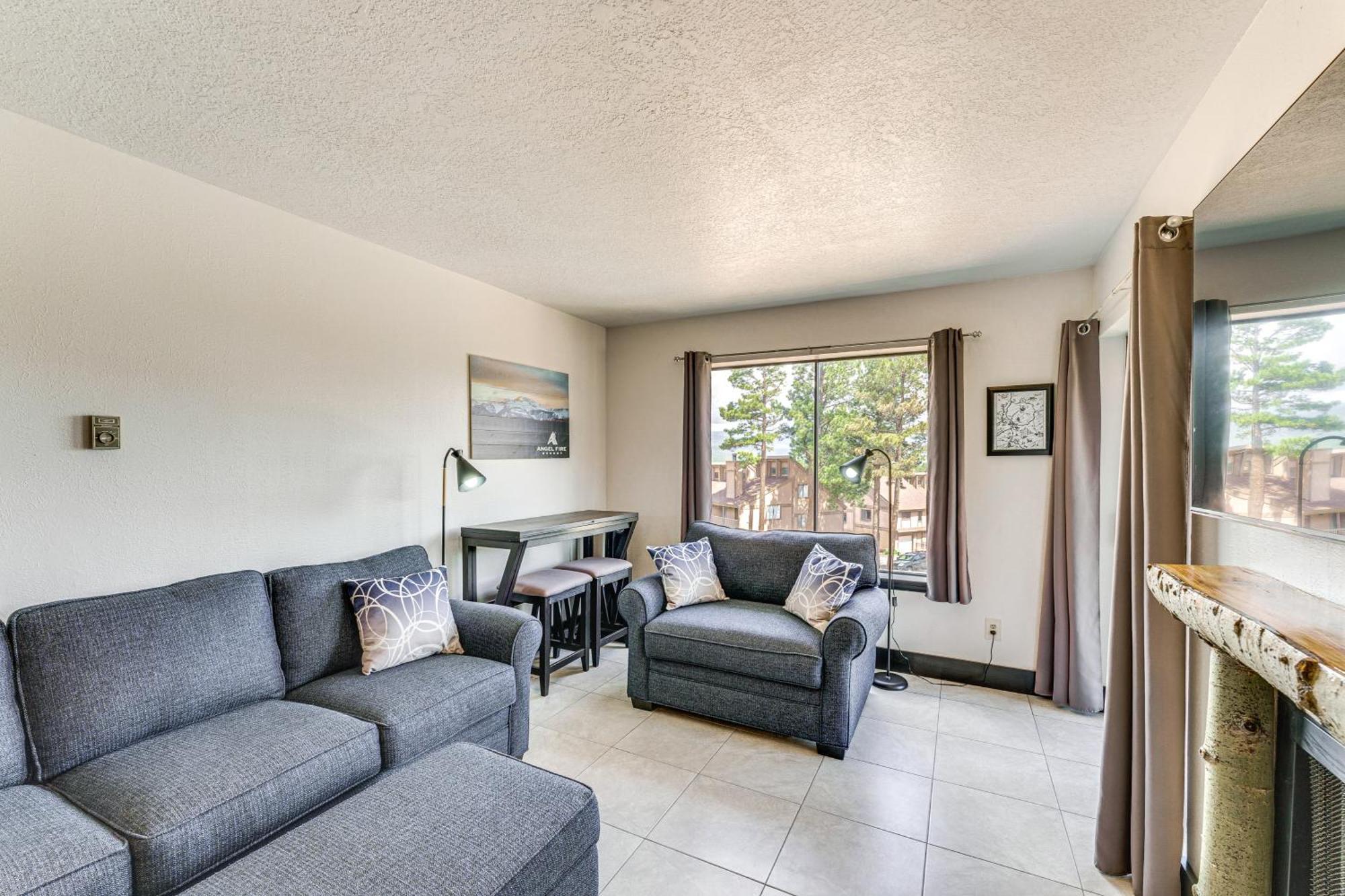 Angel Fire Mountain Condo Steps To Ski Resort! Екстер'єр фото