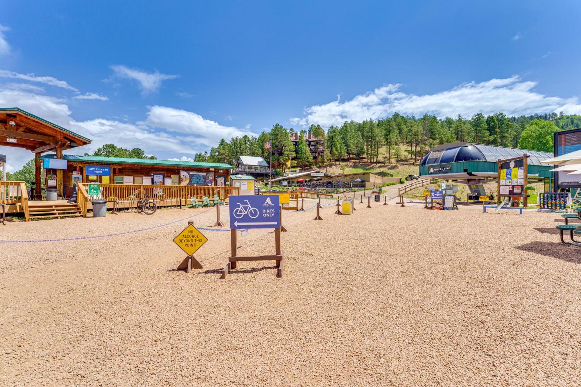 Angel Fire Mountain Condo Steps To Ski Resort! Екстер'єр фото